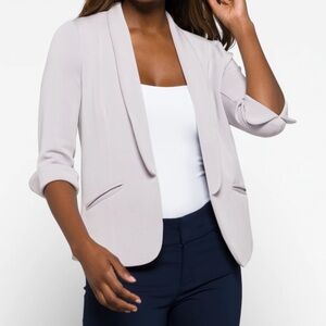 Skies are Blue Hannah Modal Scuba Blazer